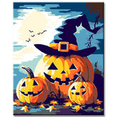 Paint by Numbers Pumpkin Halloween